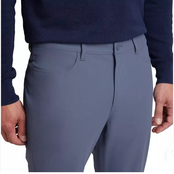 Kirkland Signature Men’s Commuter Pants, Grayish Blue, Size 34x34 - Picture 3 of 8